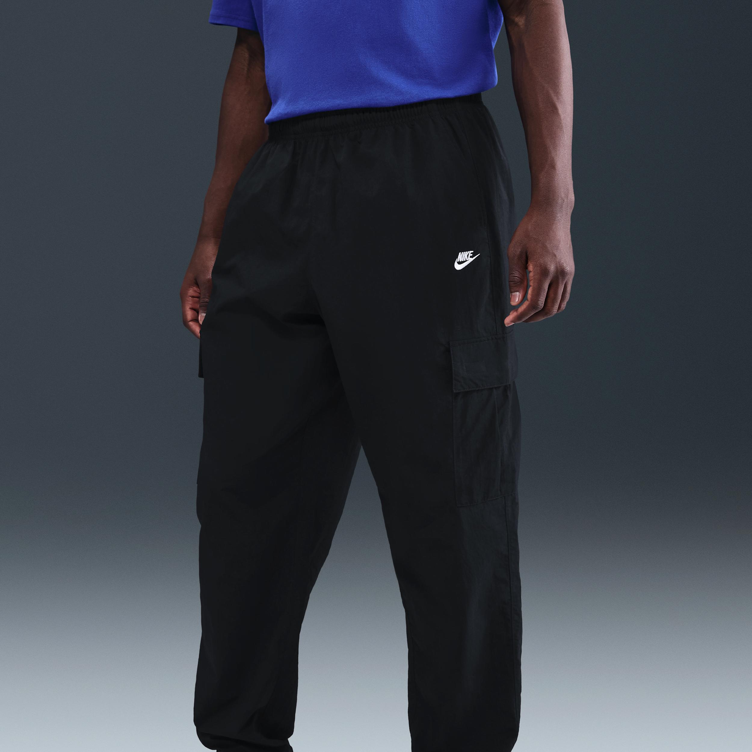 Nike Mens Club Woven Cargo Pants | HJ1990-010 Product Image