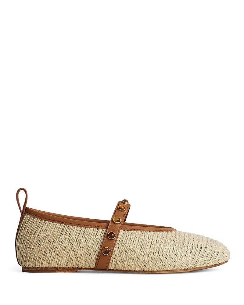 rag & bone Womens Cabochon Spire Mary Jane Flats Product Image