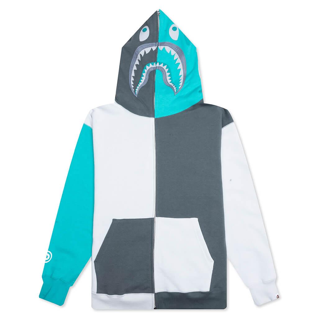 Color Block Shark Relaxed Fit Full Zip - Multi Male Product Image