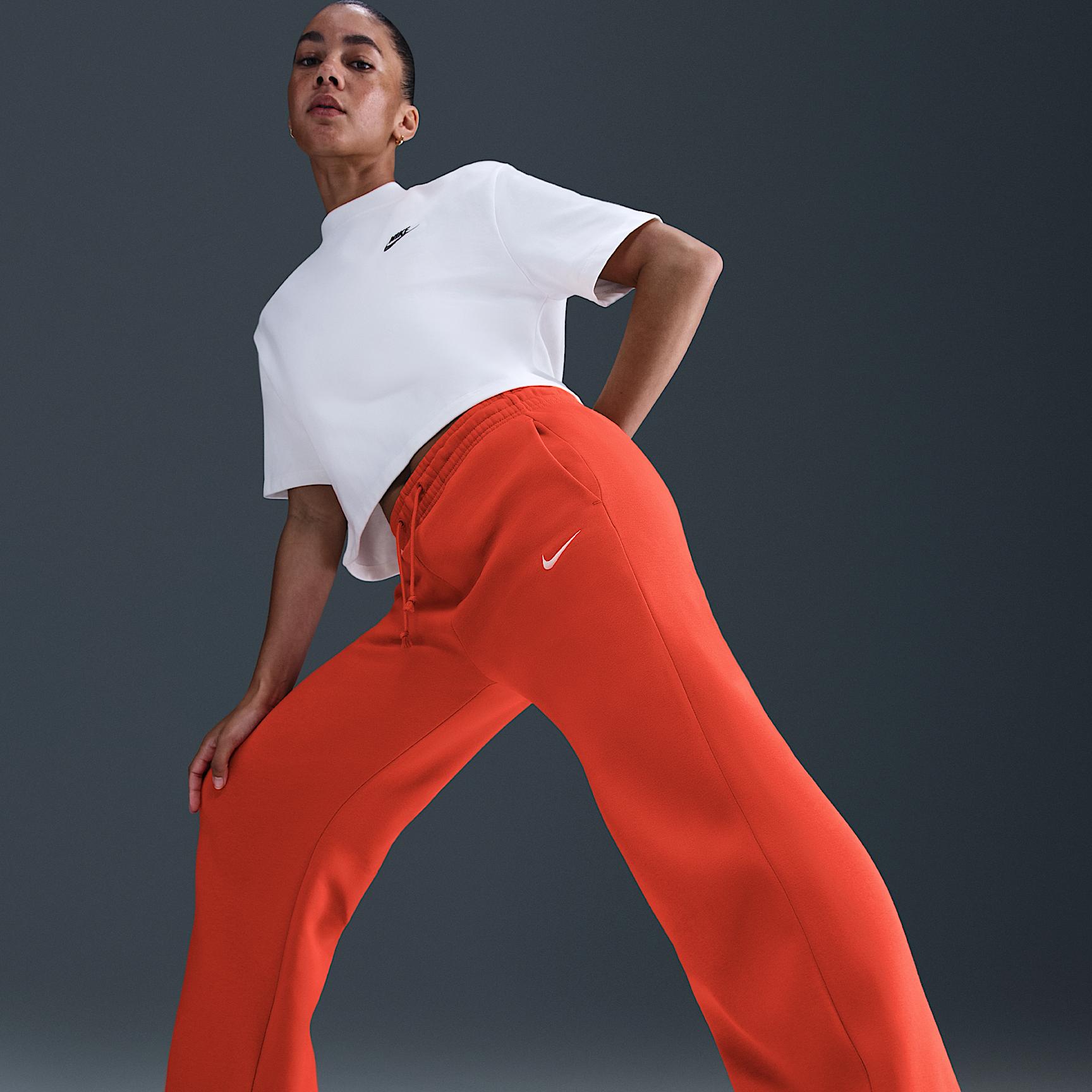 Nike Sportswear Phoenix Fleece Women's High-Waisted Wide-Leg Pants Product Image