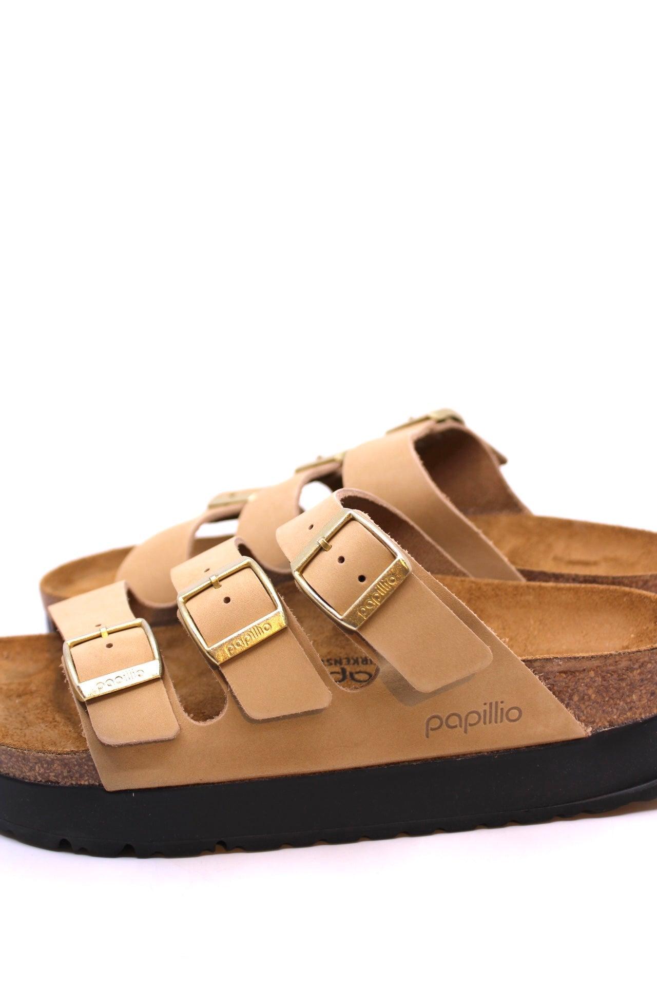 Papillio by Birkenstock Florida III Platform Sandcastle Narrow Product Image