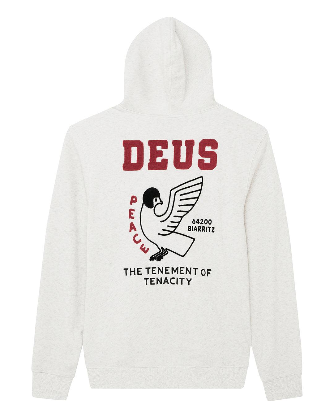 Buck Up Zip Hoodie - Lt Grey Marle Product Image