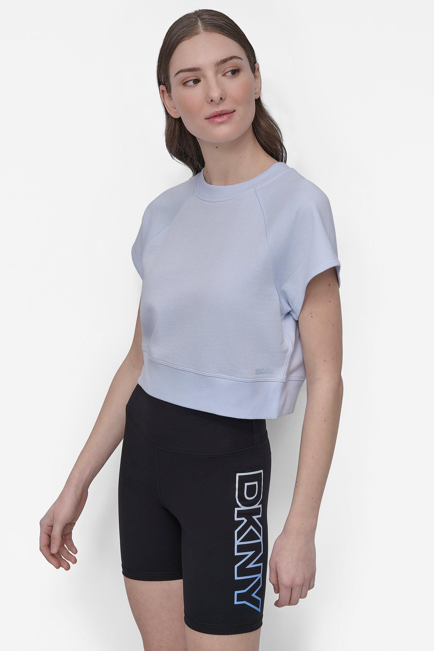 LOGO SHORT SLEEVE CROPPED PULLOVER Product Image