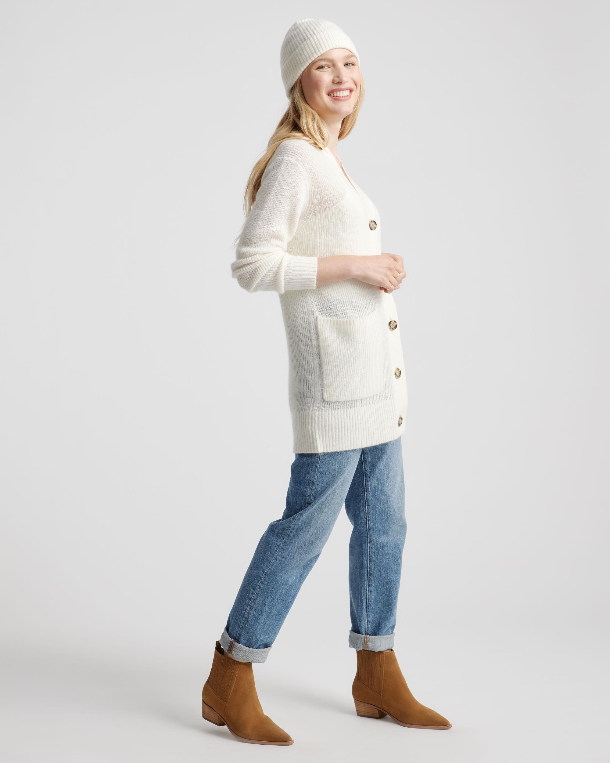 Quince | Women's Baby Alpaca-Wool OverSized Cardigan Sweater Size XS Product Image