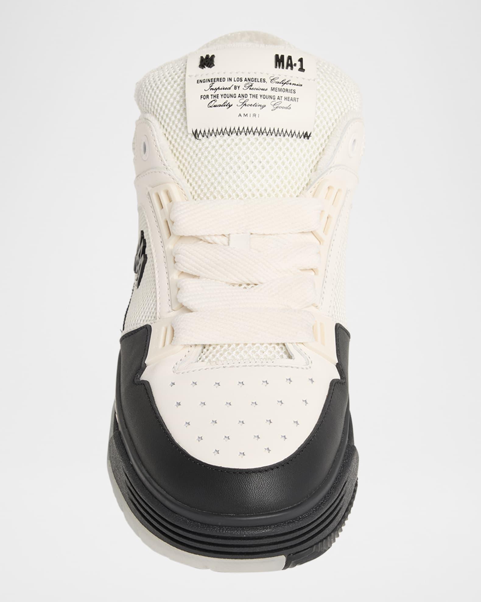 Men's MA-1 Chunky Leather Mid-Top Sneakers Product Image