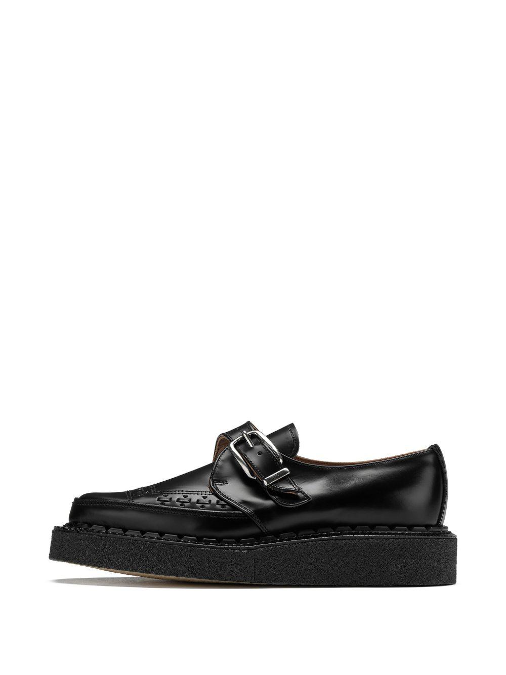 Strummer buckle-strap monk shoes Product Image