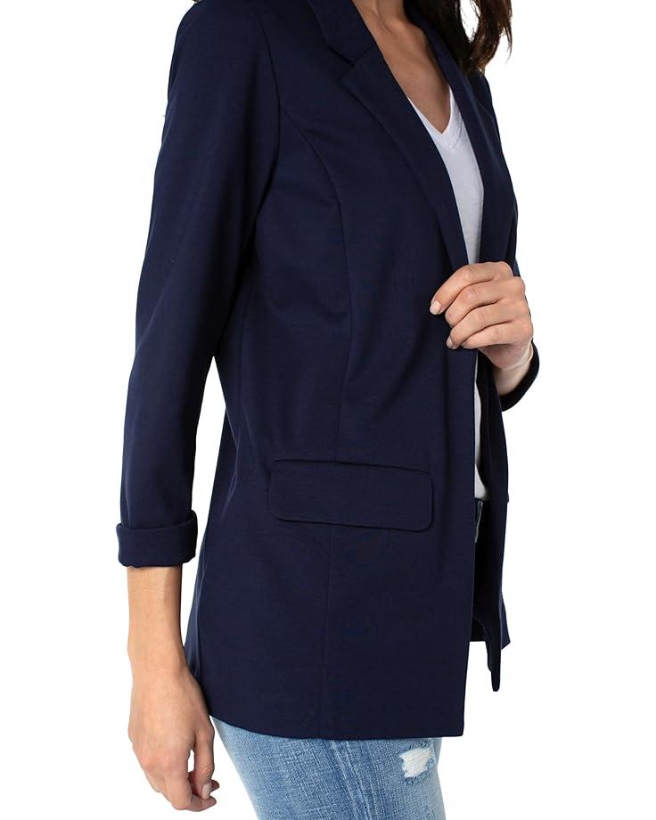 Petite Boyfriend Blazer w/ Princess Darts Product Image
