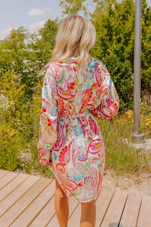 Cityscape Moment Satin Mini Dress Product Image