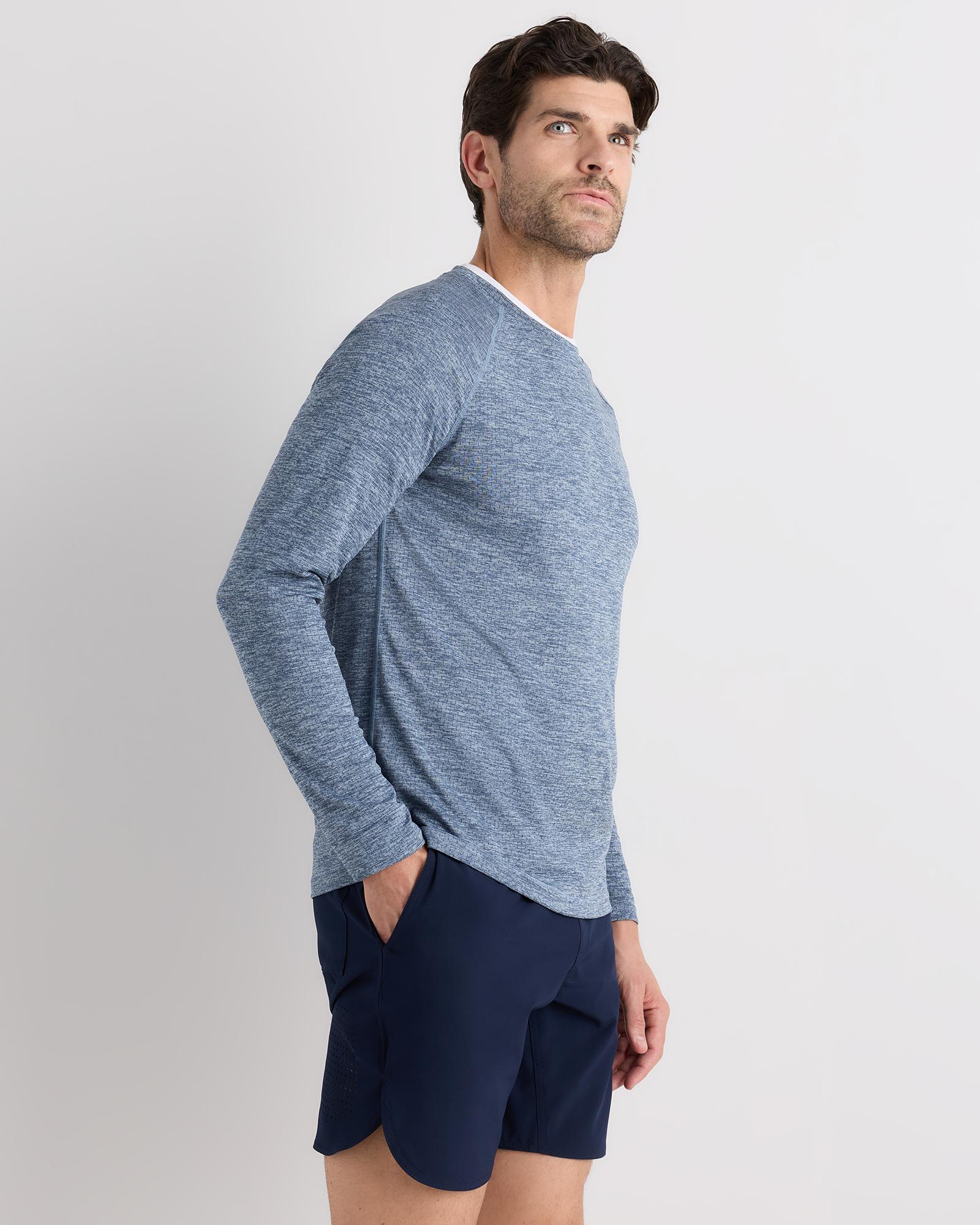 Quince | Men's Mesh Performance Training Long Sleeve T-Shirt Recycled Polyester Product Image