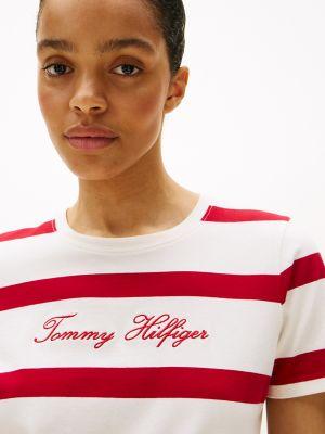 Embroidered Script Logo T-Shirt Product Image