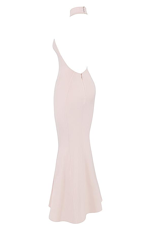 Juliette  blush halter gown Product Image