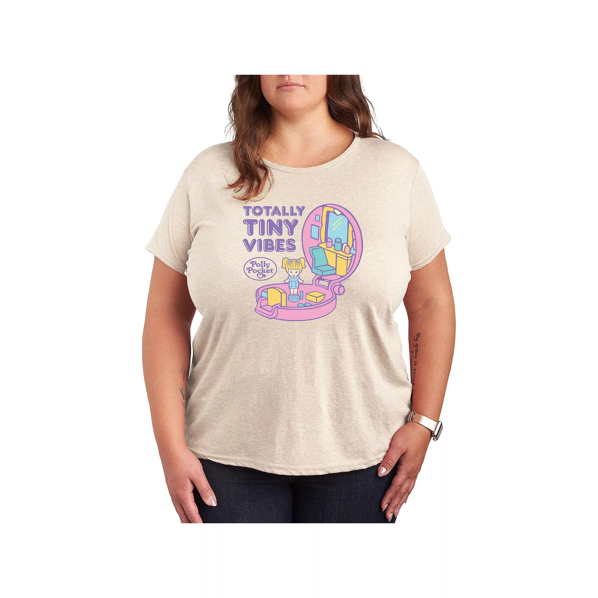 Plus Polly Pocket Logo And Doll Graphic Tee, Women's,  Product Image
