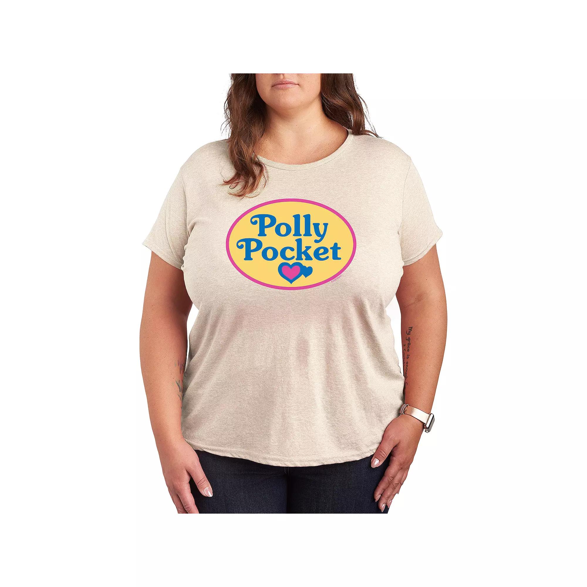 Plus Polly Pocket Color Logo Graphic Tee, Women's,  Product Image
