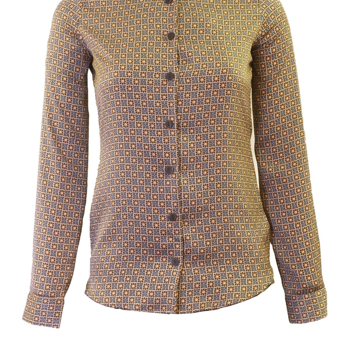 Noni Floral Print Crewneck Blouse Product Image