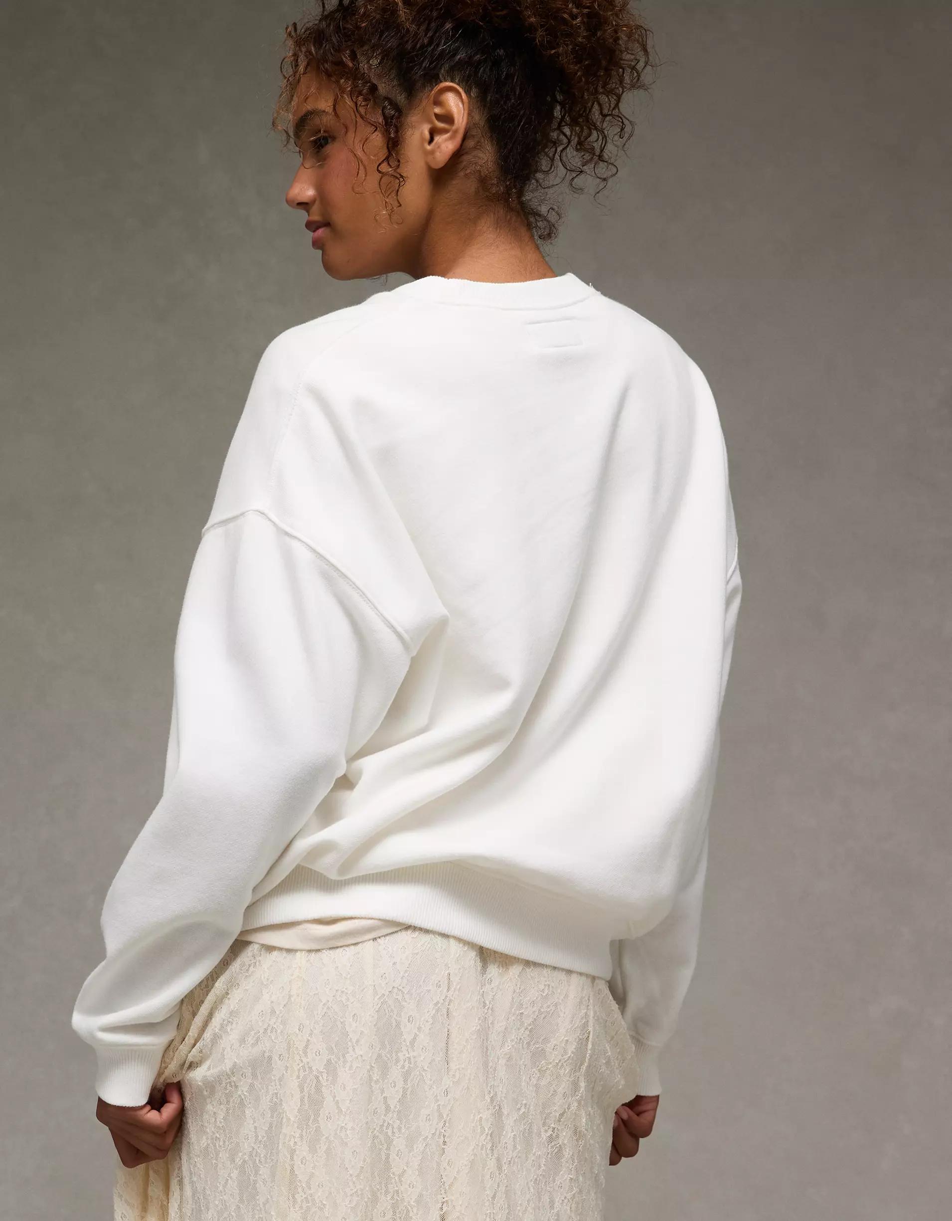 AE Halloween Graphic Sweatshirt Product Image