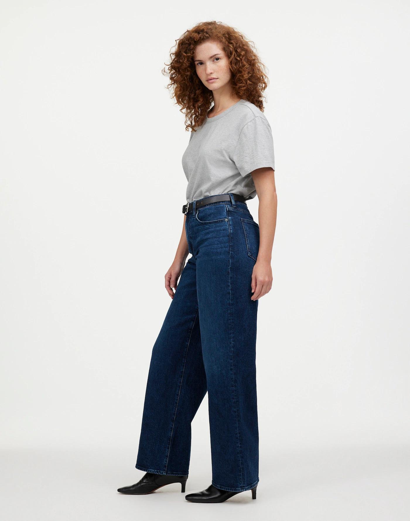 The Petite Curvy Perfect Vintage Wide-Leg Jean Product Image