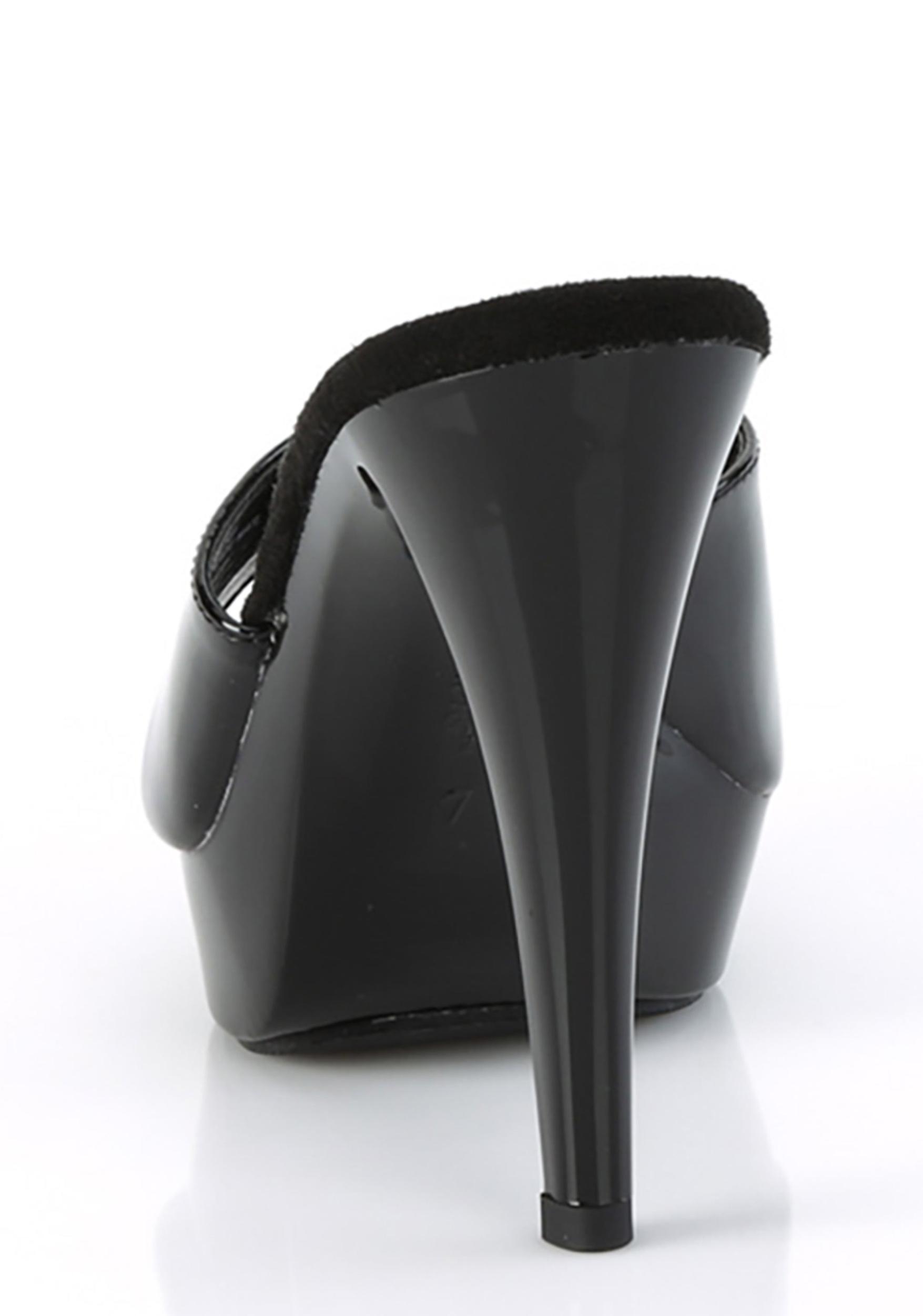 Fabulicious Cocktail-501 Platform Heels - Black Product Image