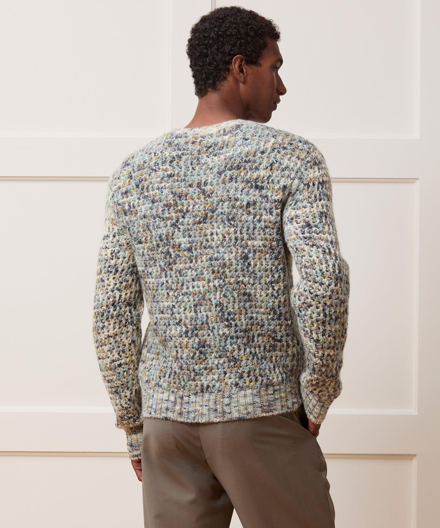 Wool Spacedye Crewneck Sweater Product Image