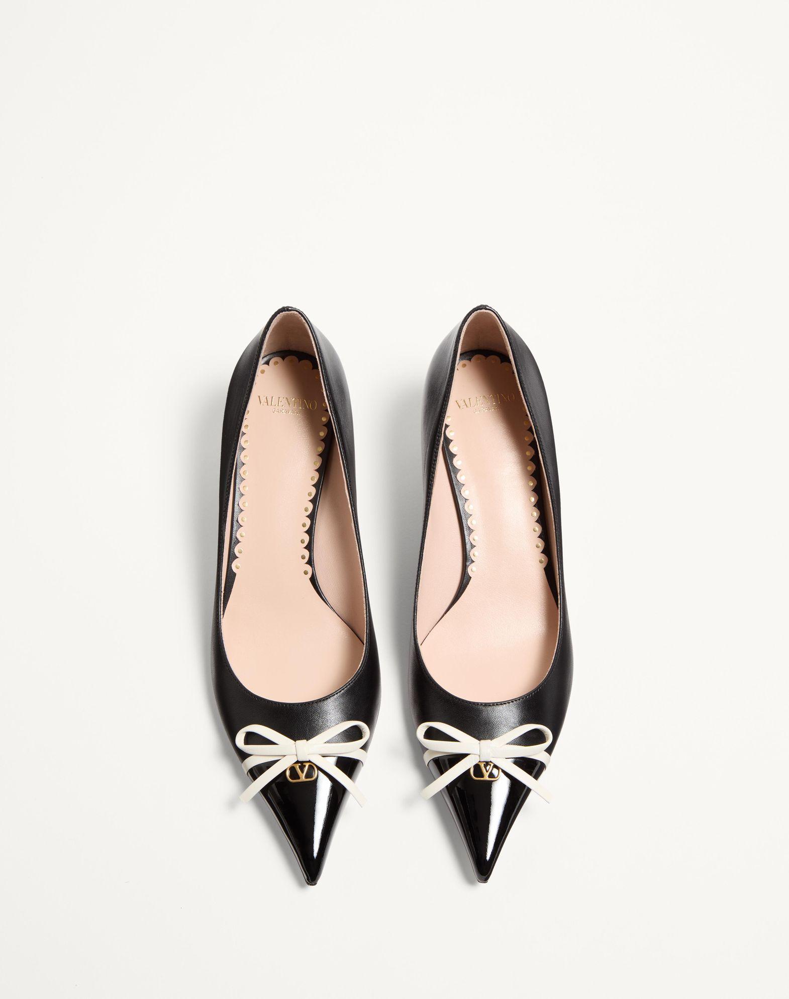 Bepointy Pump In Patent Leather And Kidskin 45Mm Product Image