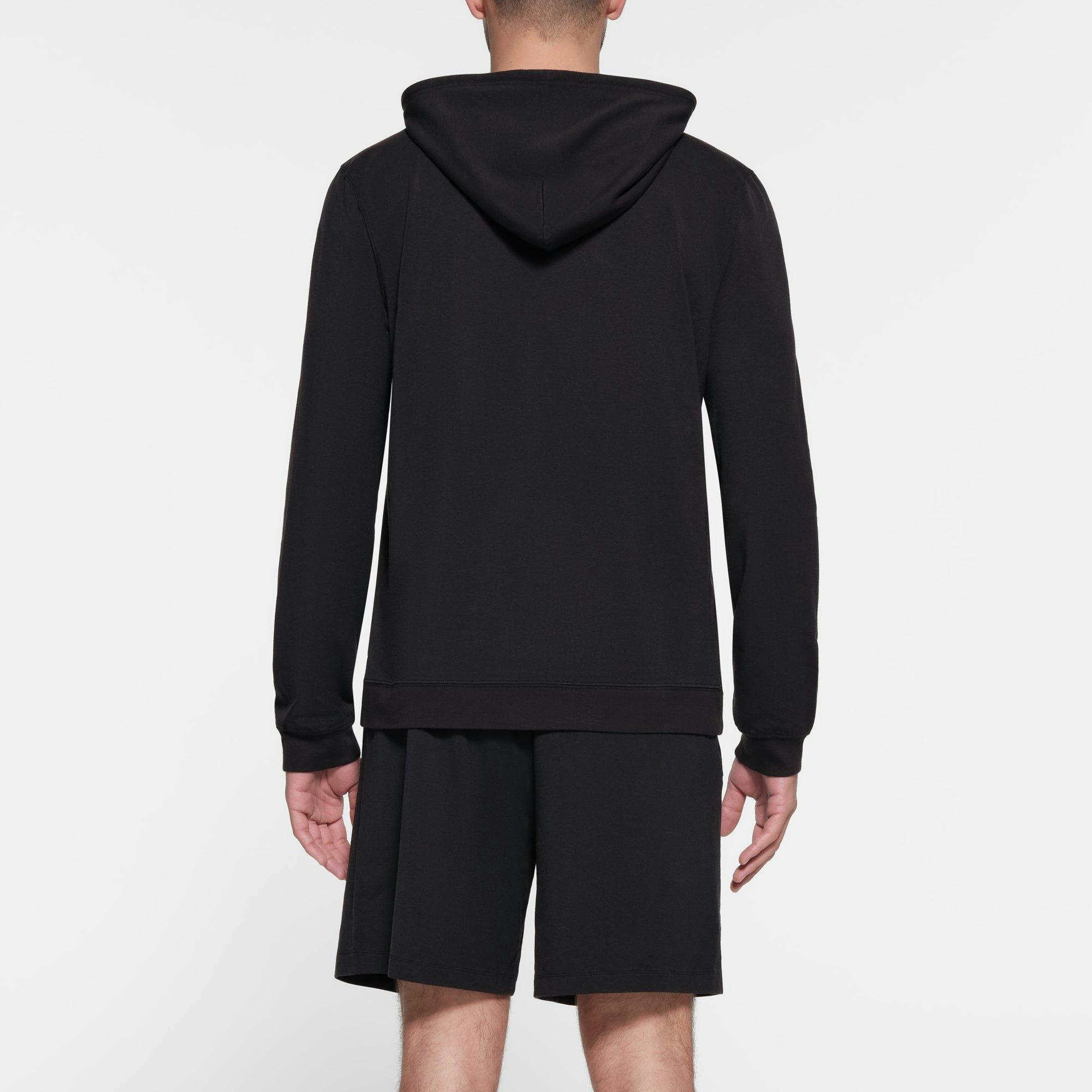 JERSEY LOUNGE MENS HOODIE | OBSIDIAN Product Image