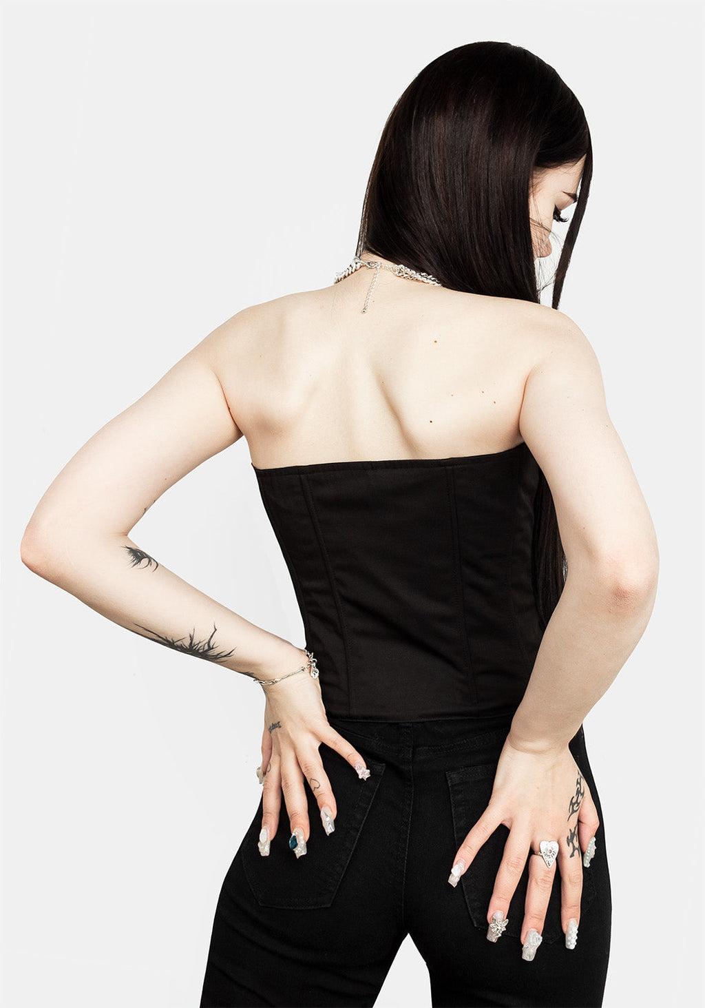 MORTICIA LACE-UP CORSET Product Image