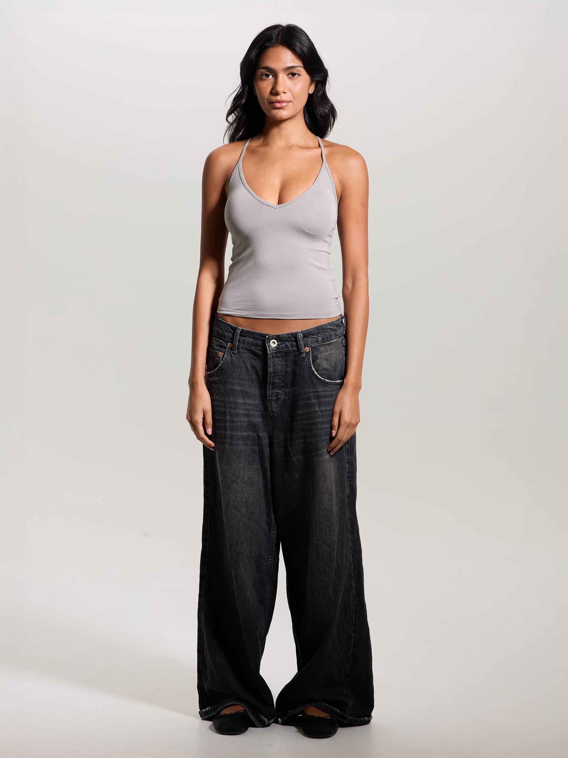 Strappy V-Neck Racerback Product Image