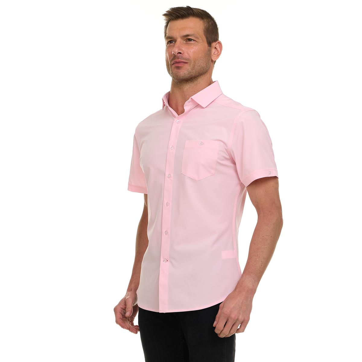 Canada Weather Gear Men’s Short Sleeve Button-Up Dress Shirt Product Image