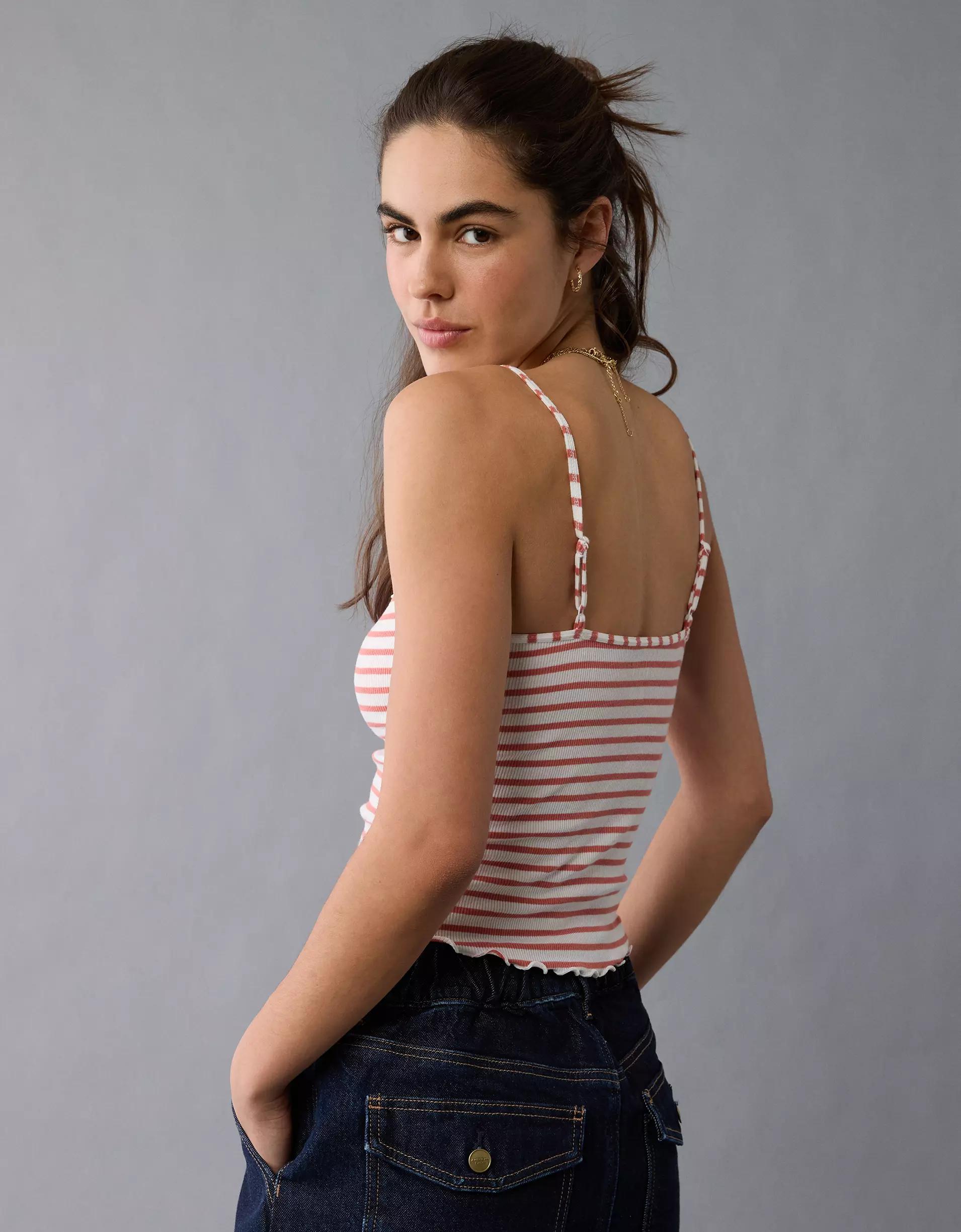 AE Cinch Front Lace Cami Product Image