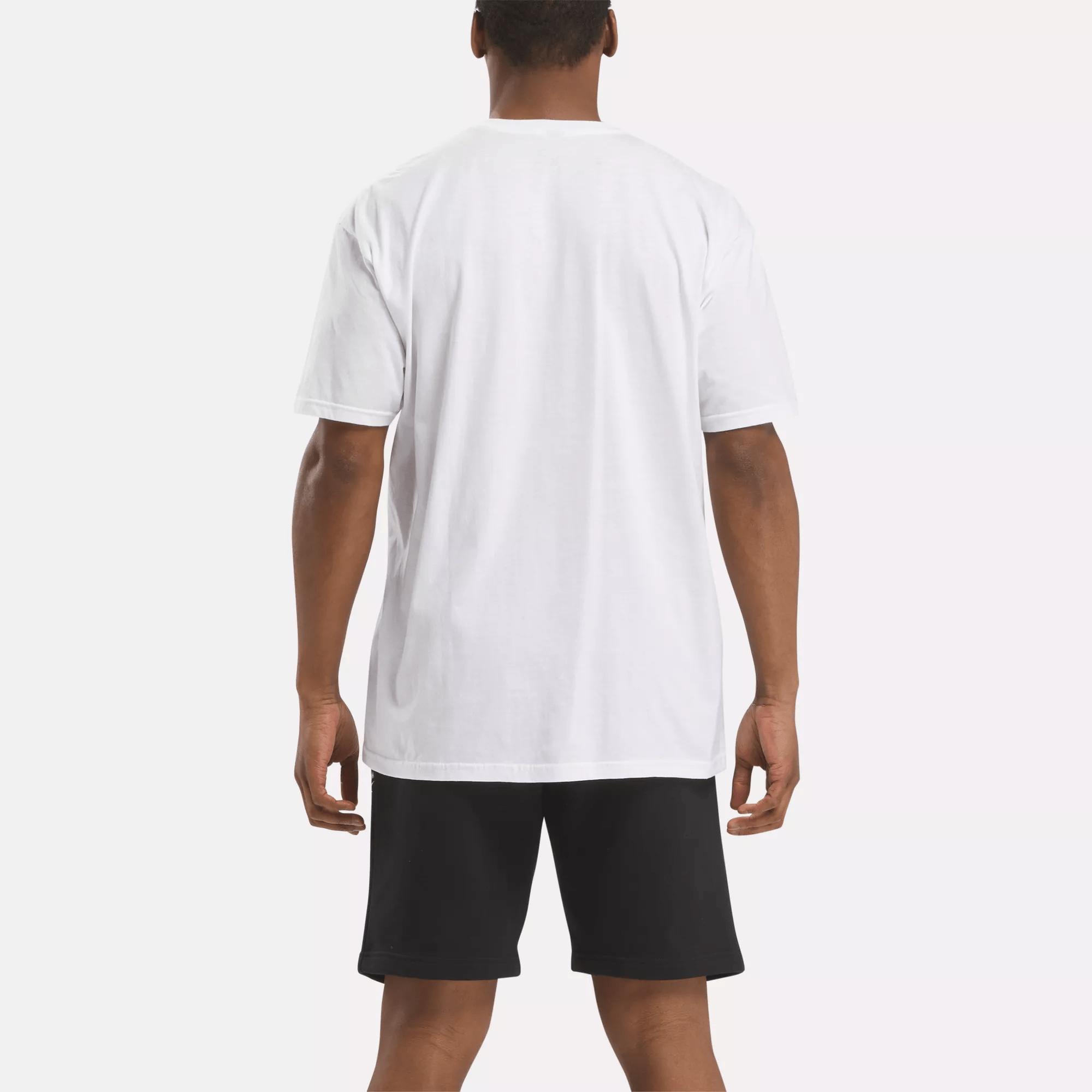 Men's Stacked Big Logo T-Shirt Male Product Image