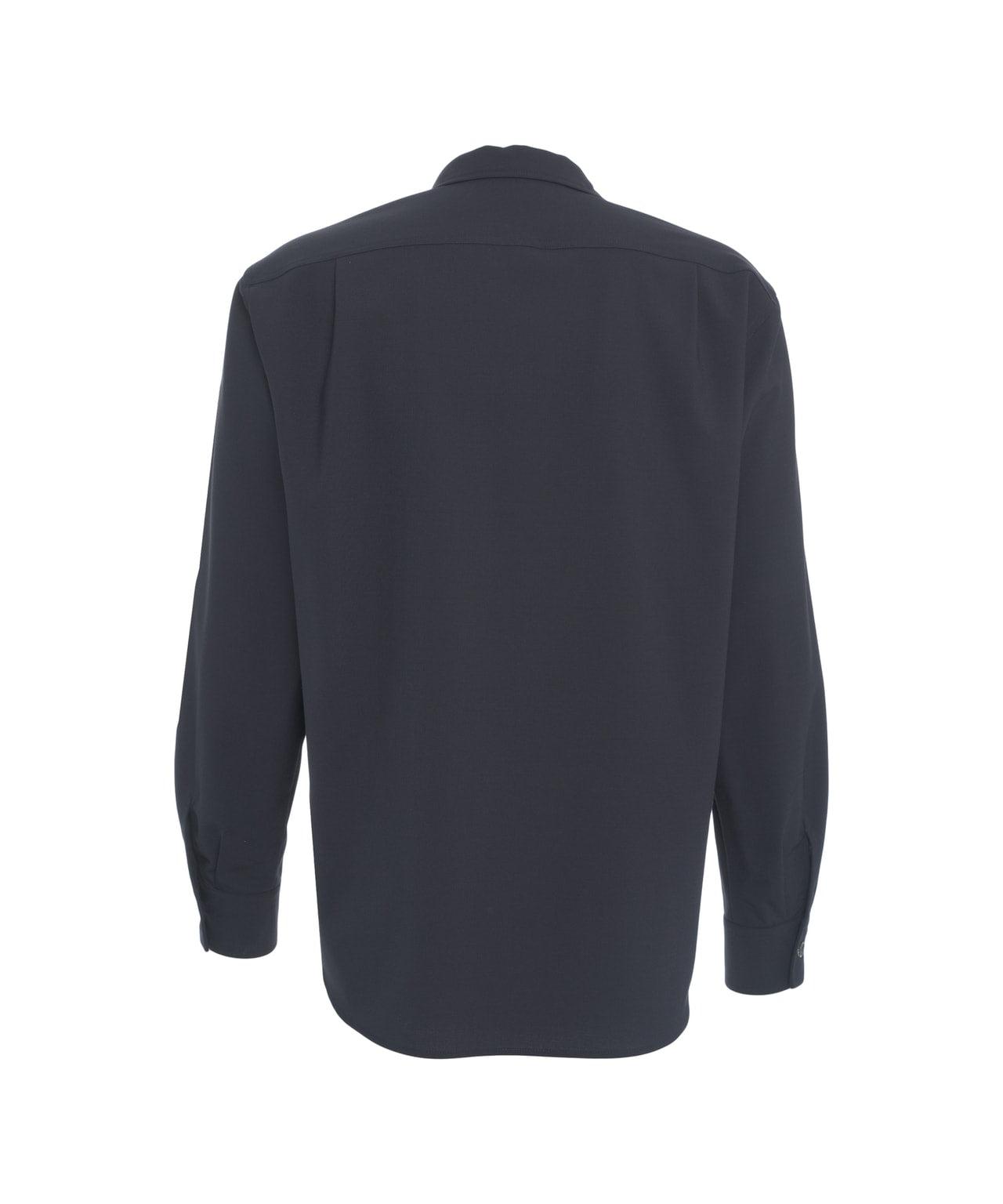 Virgin wool blend overshirt Product Image