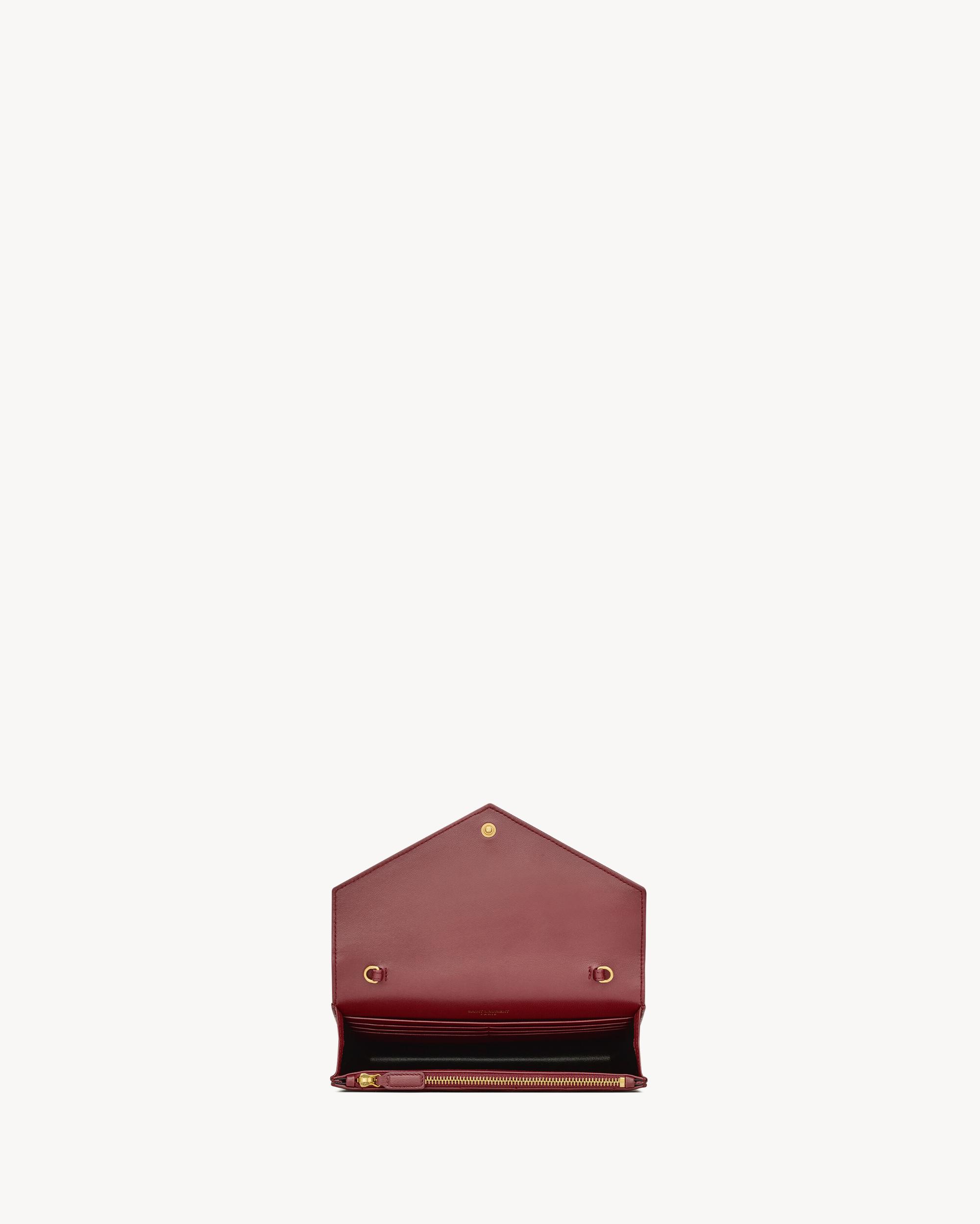 CASSANDRE ENVELOPE CHAIN WALLET IN LAMBSKIN Product Image