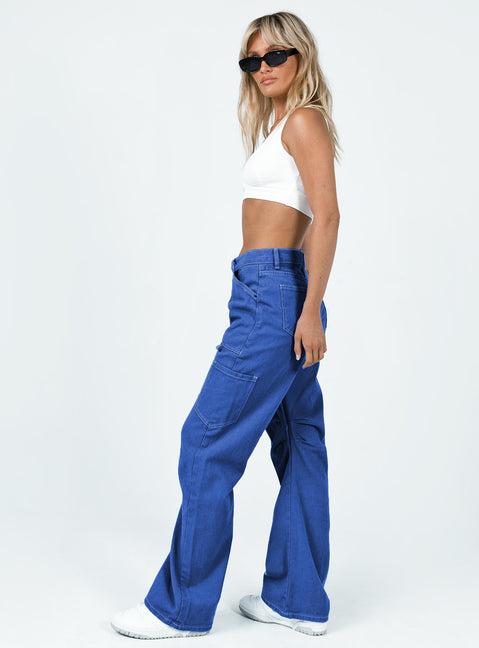Miami Vice Pants Blue Product Image