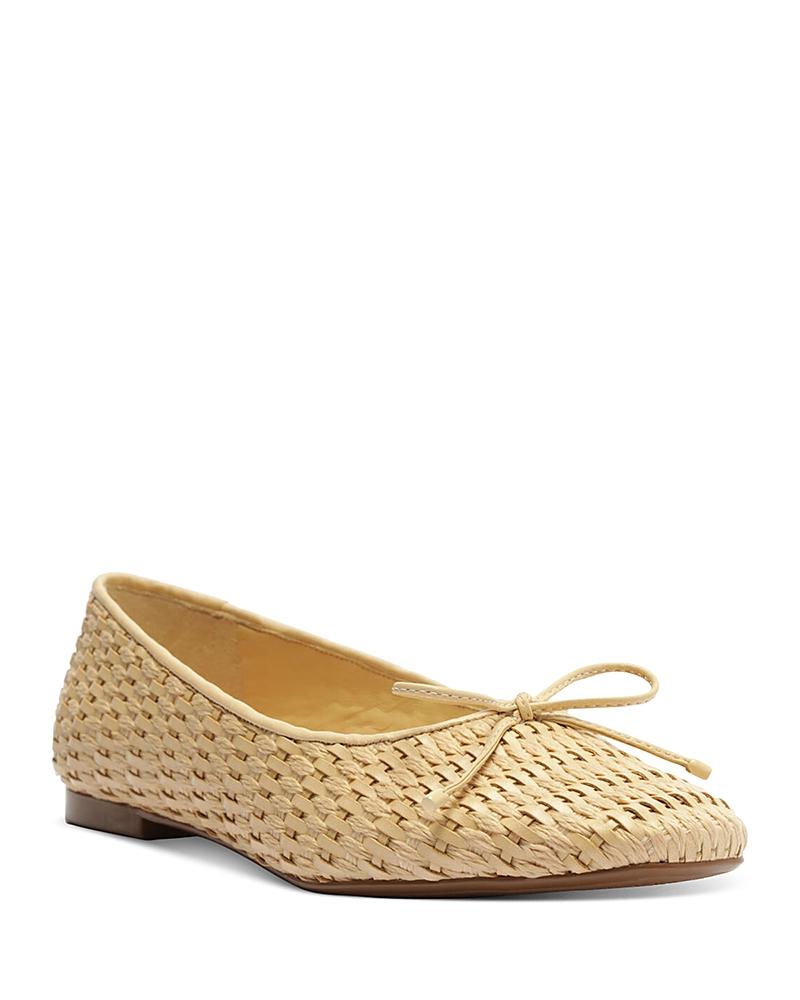 Schutz Womens Arissa Straw Flats Product Image