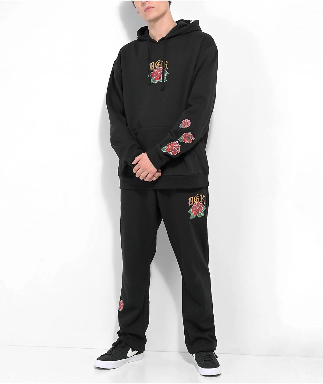DGK Guadalupe Embroidered Black Hoodie Product Image