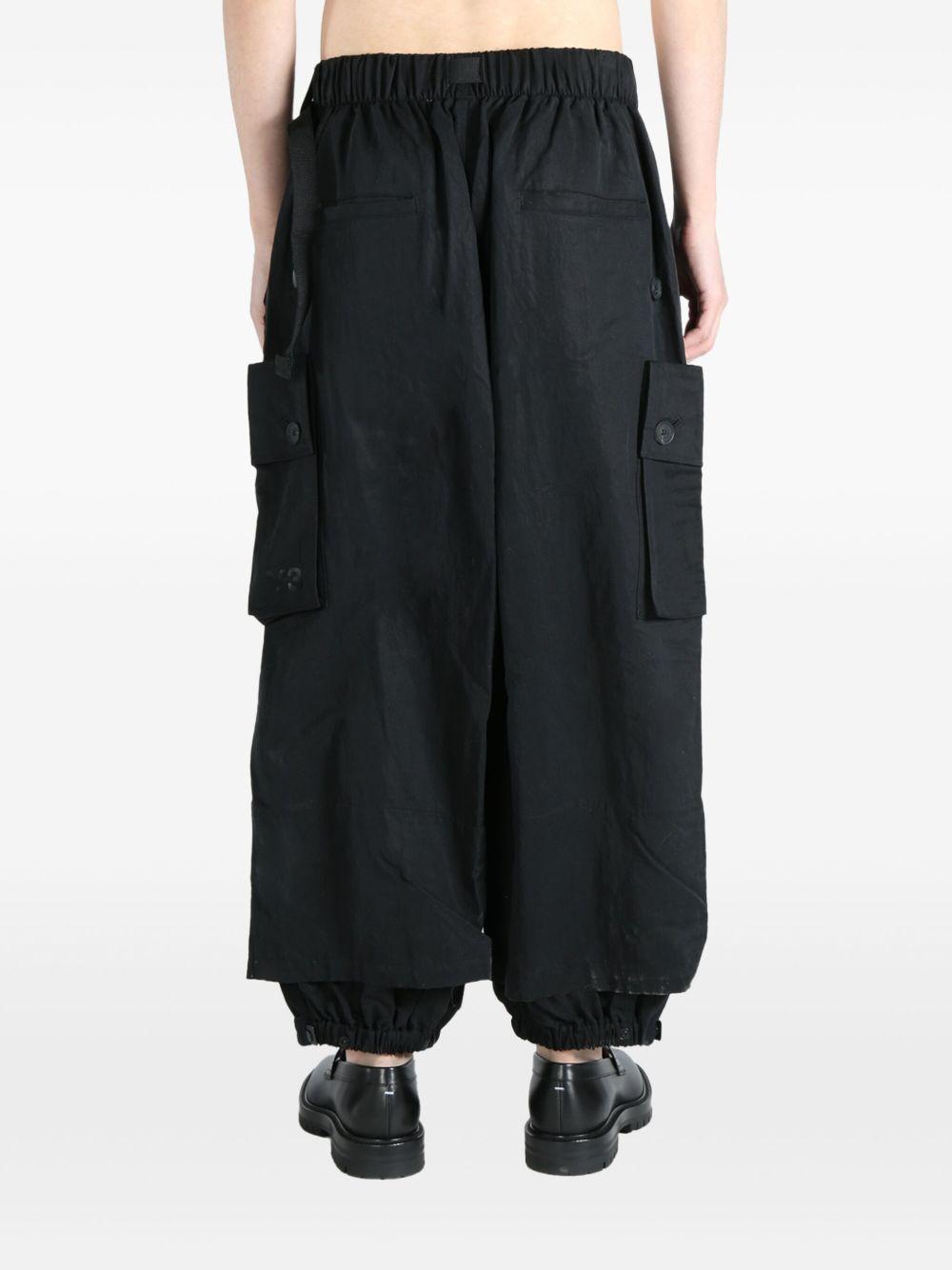 twill cargo trousers Product Image