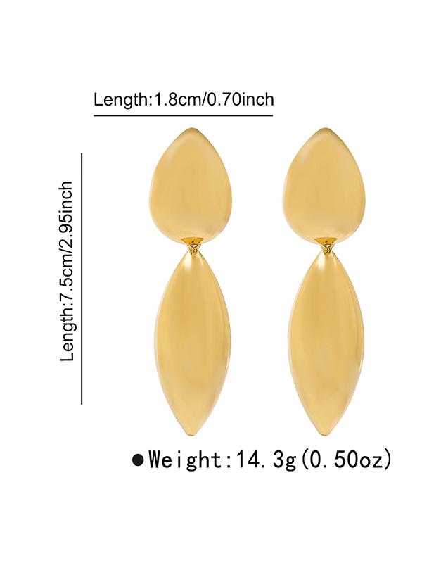 Geometric Drop Earrings Product Image
