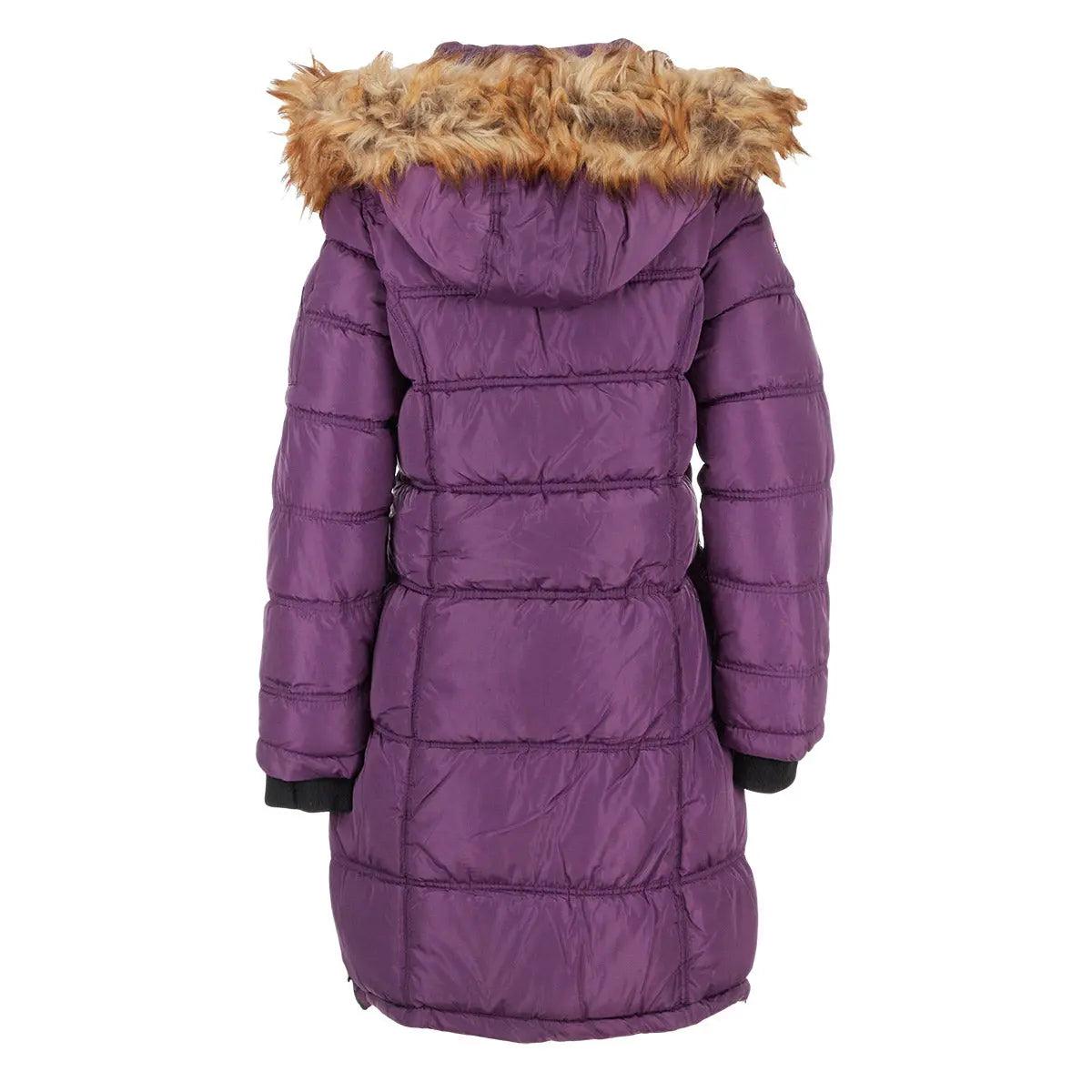 Canada Weather Gear Women's Long Puffer with Sherpa Lined Hood Product Image