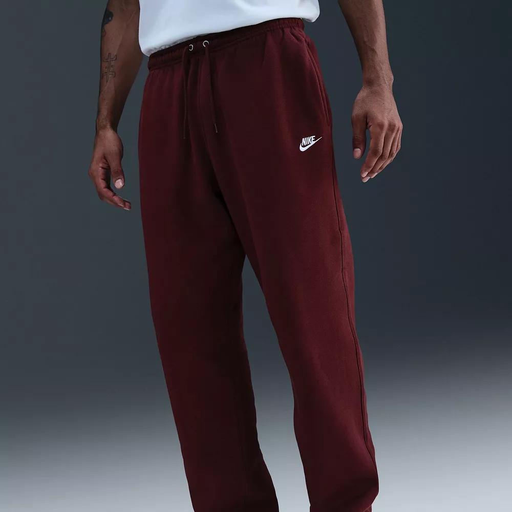 Big & Tall Nike Open-Hem Fleece Pants, Men's,  Product Image