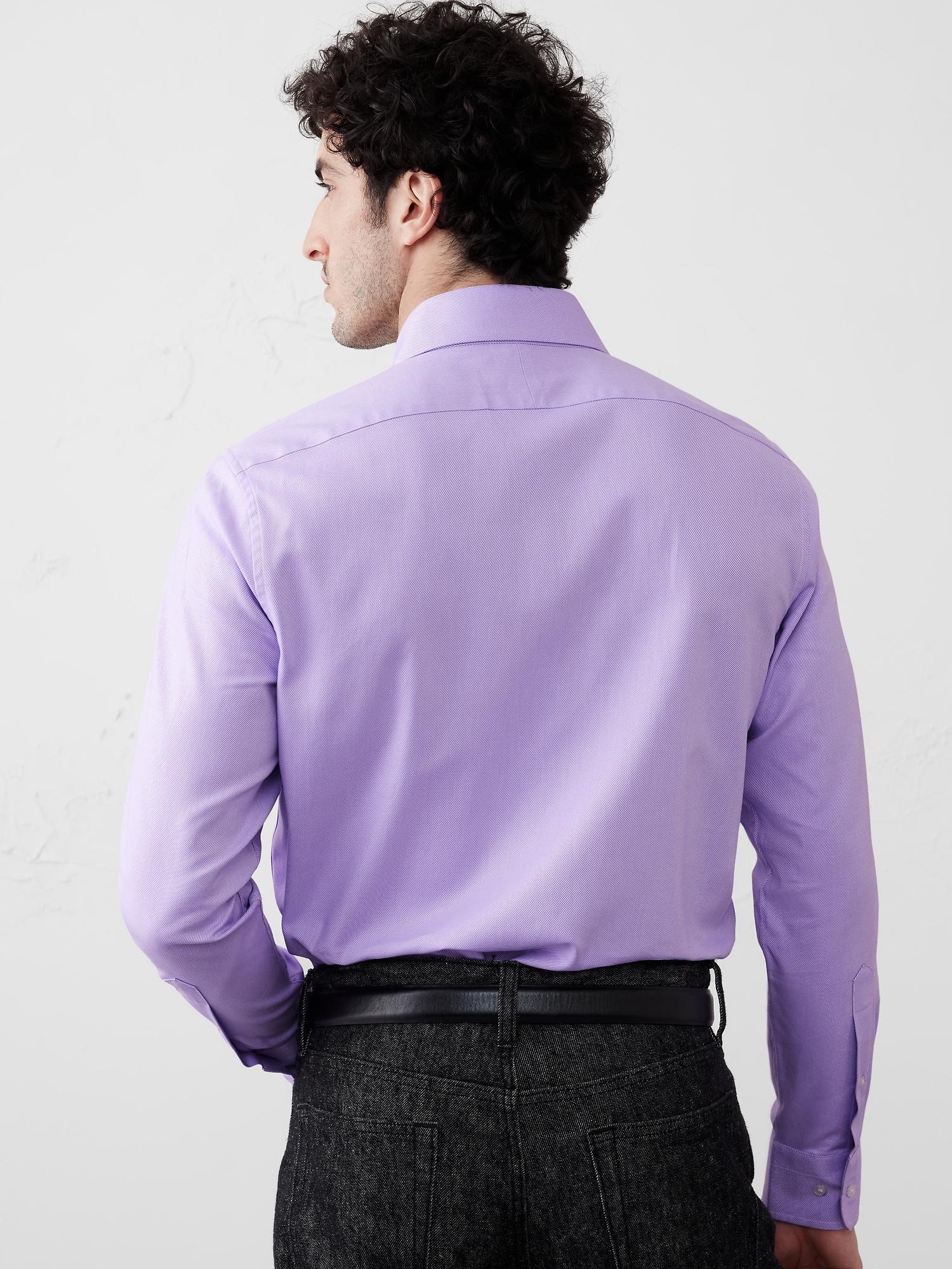 Slim Dobby Dress Shirt Product Image