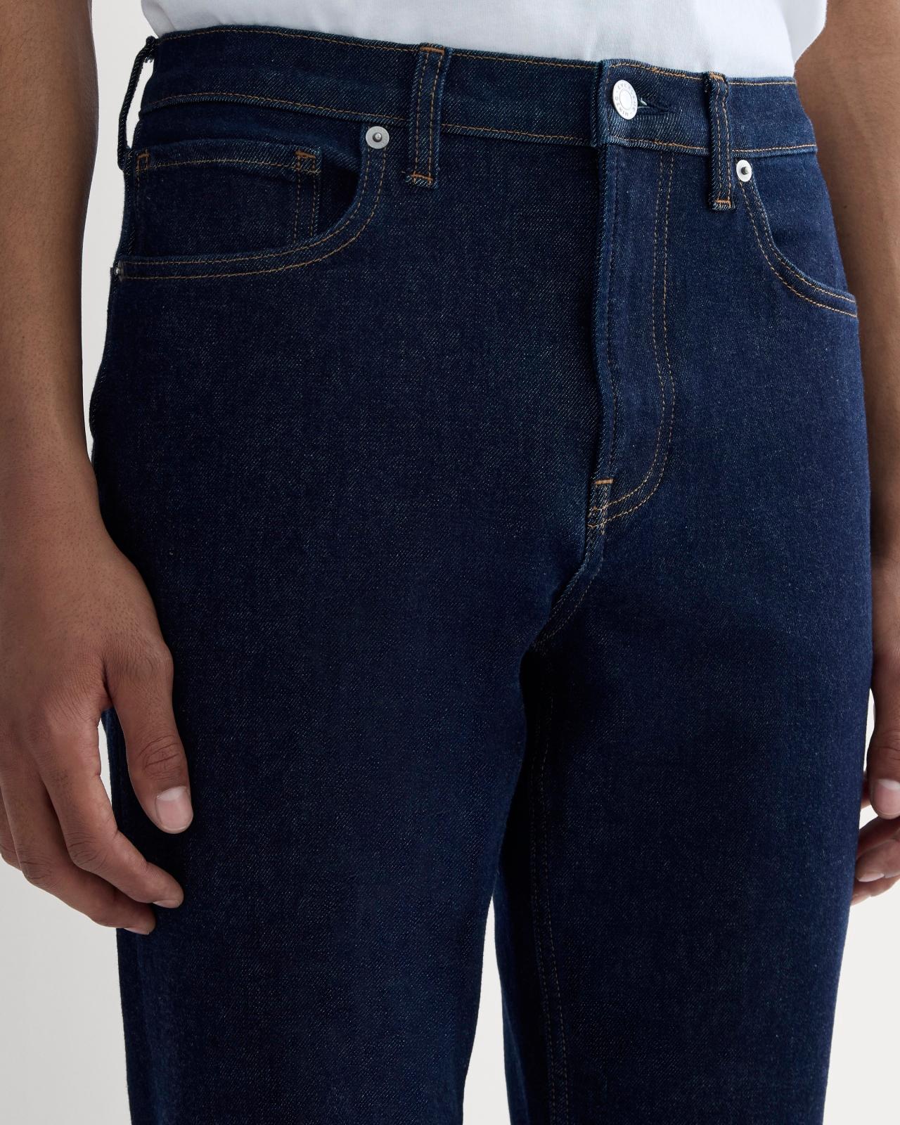 Mens Relaxed 4-Way Stretch Organic Jean | Uniform by Everlane Product Image