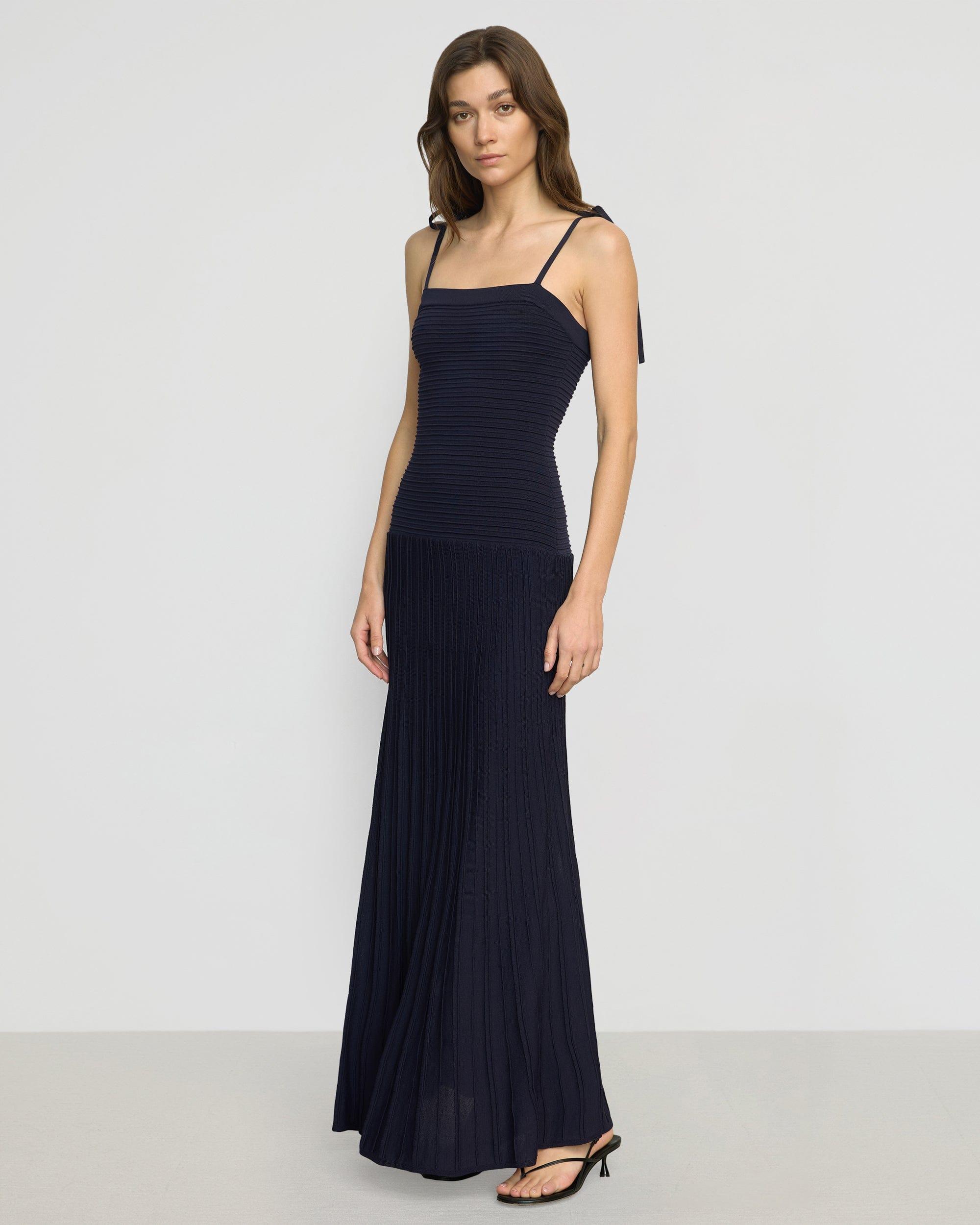 Chan Ottoman-Knit Dress Product Image
