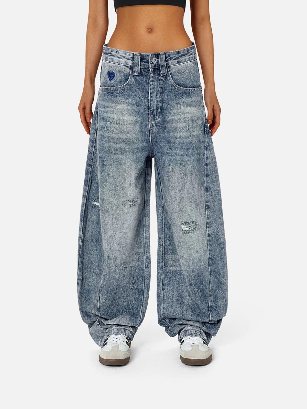 Aelfric Eden Baggy Ripped Jeans Product Image