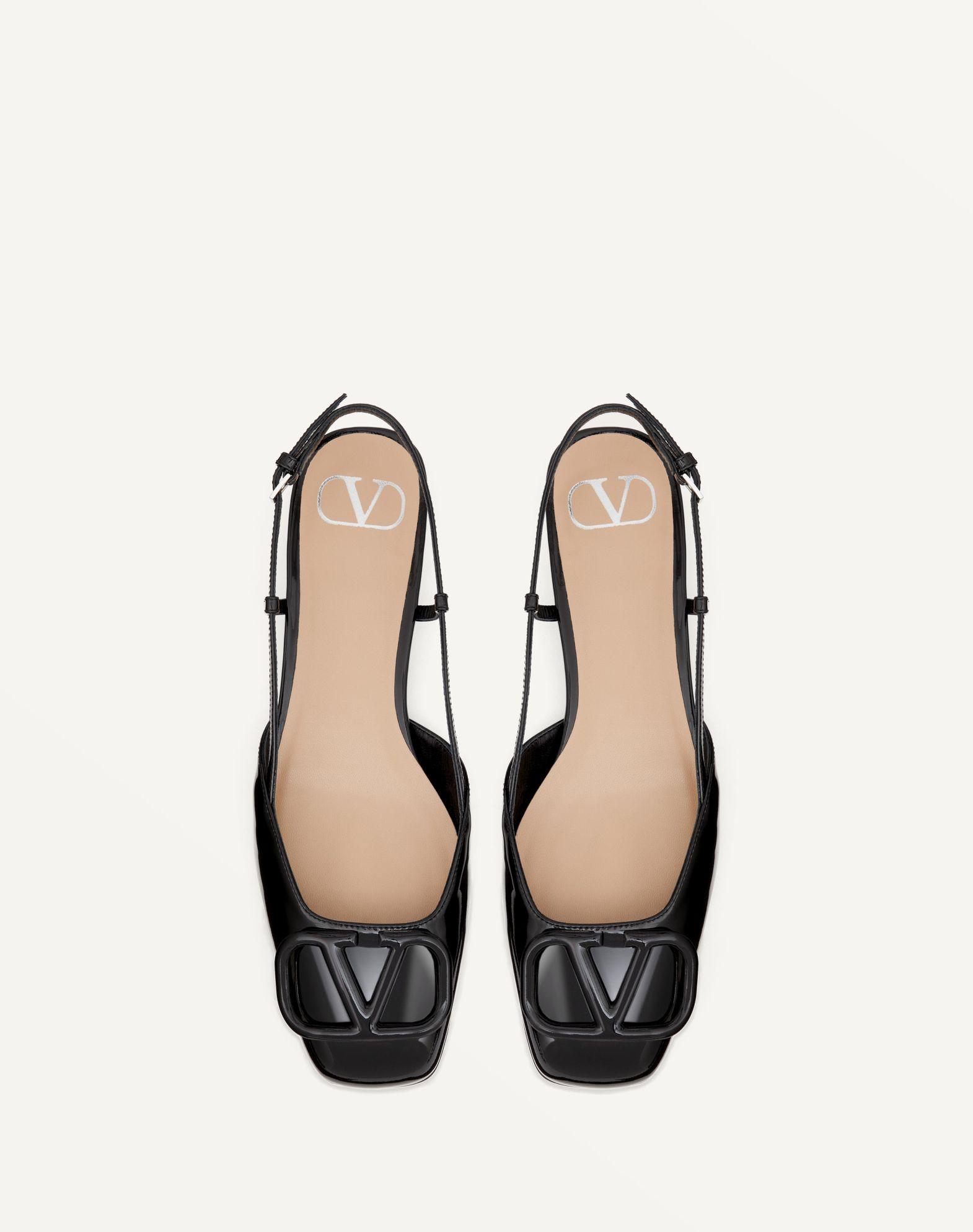 Vlogo Signature Patent Leather Slingback 20Mm Product Image