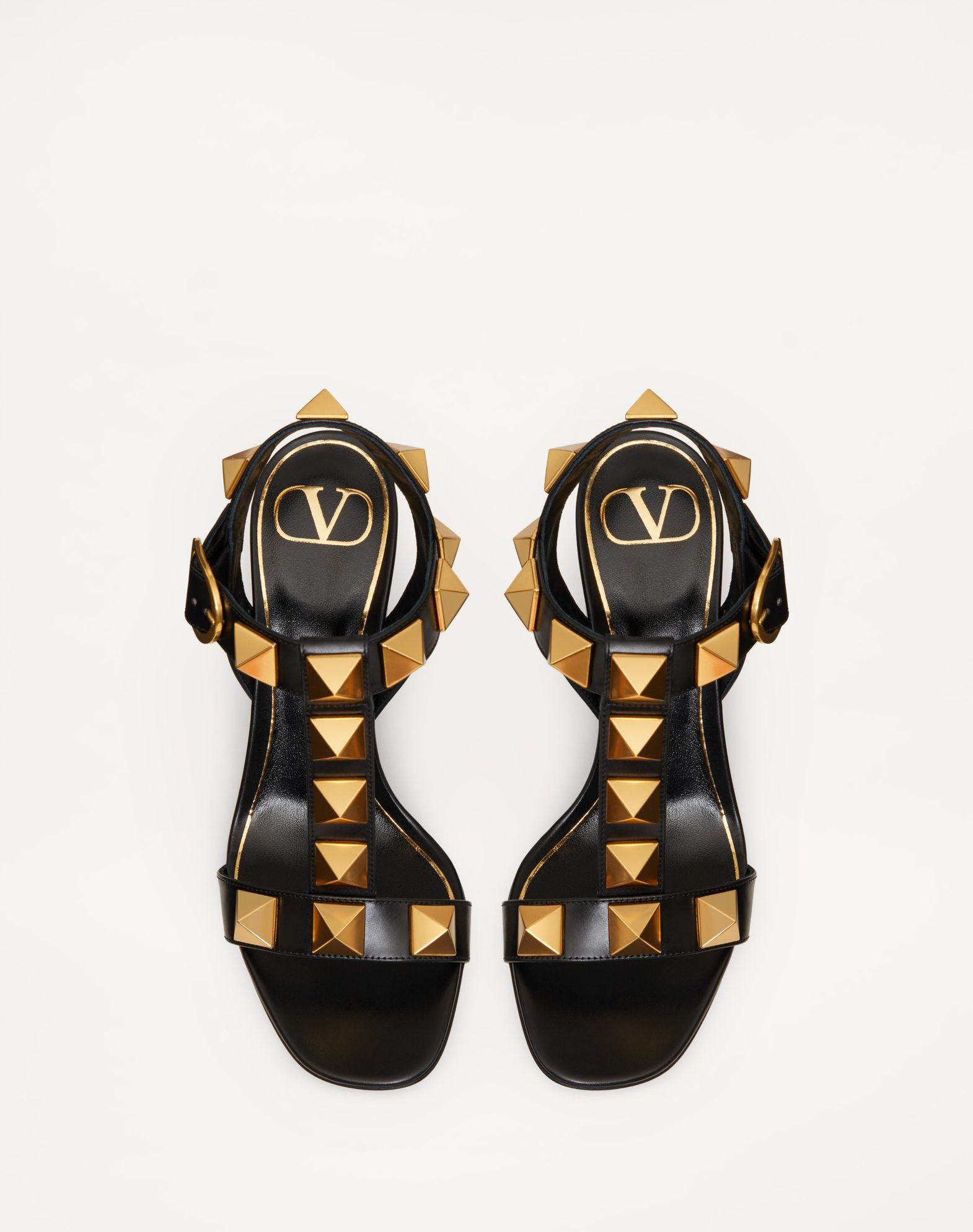 Roman Stud Calfskin Sandal 90 Mm Product Image