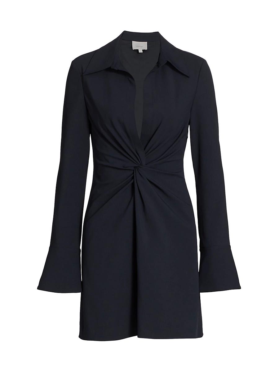 Womens McKenna Knot-Front Shirtdress Product Image