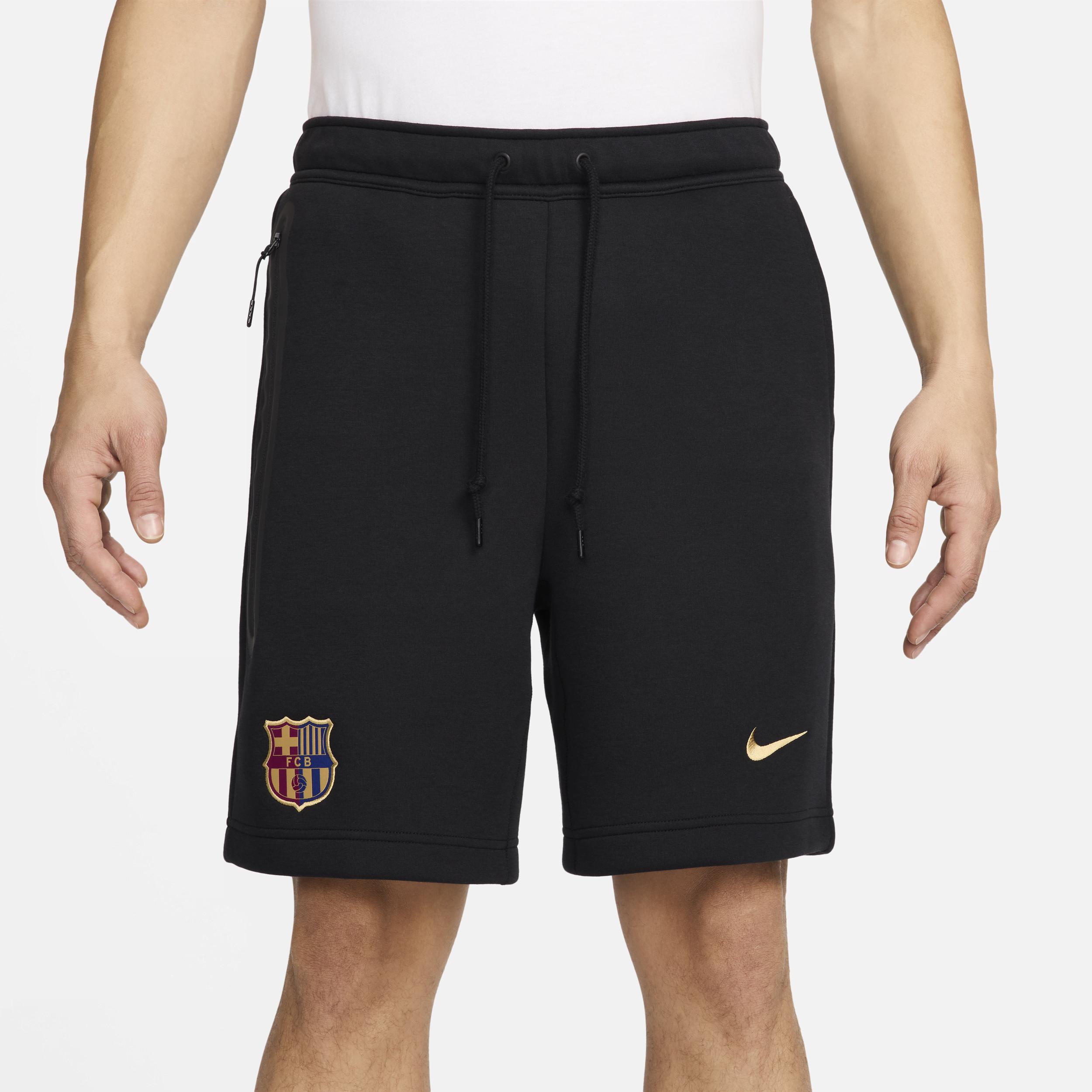 FC Barcelona Tech Fleece Nike Men's Soccer Shorts Product Image