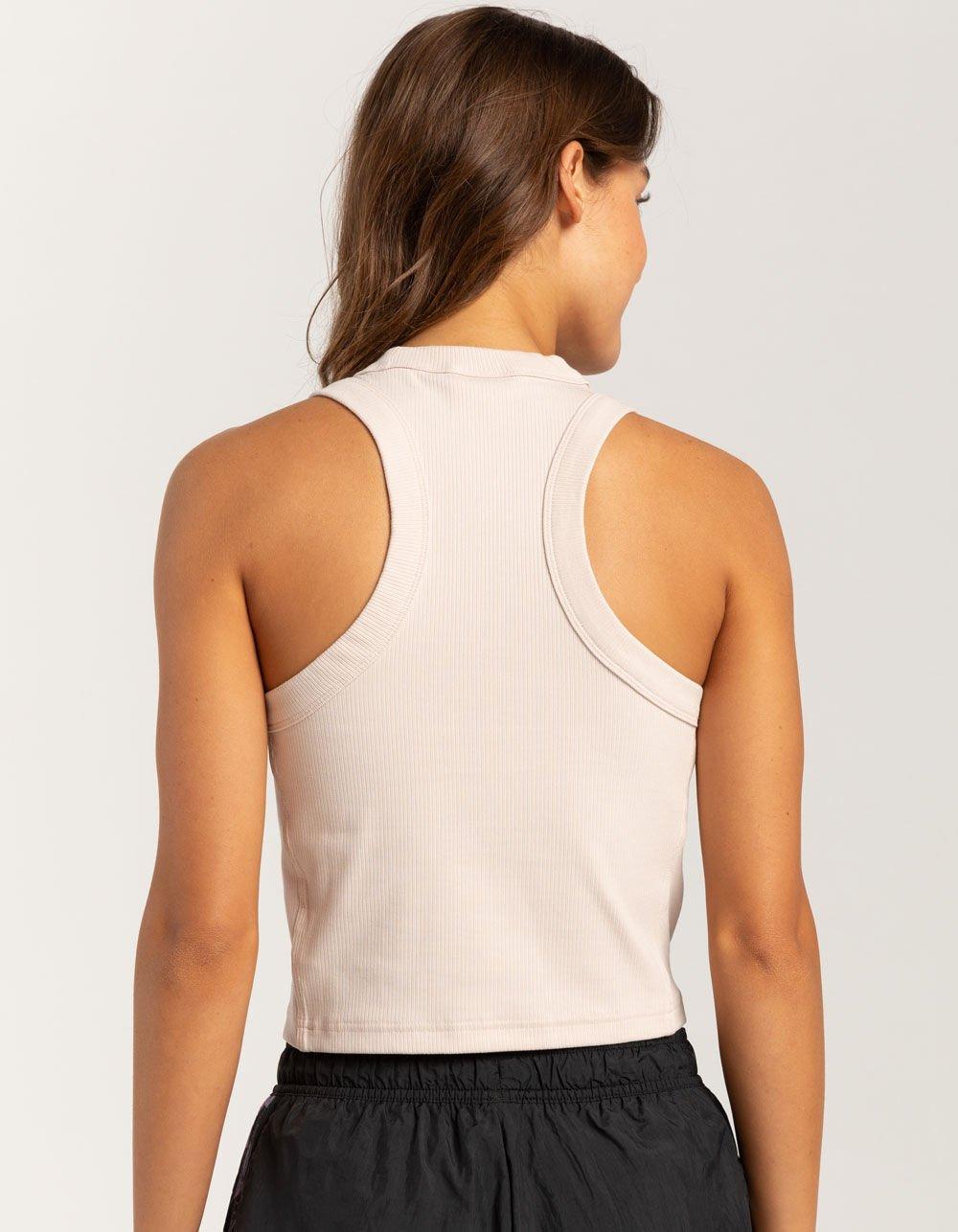 ADIDAS Lounge Rib Womens Tank Top - BLUSH Product Image