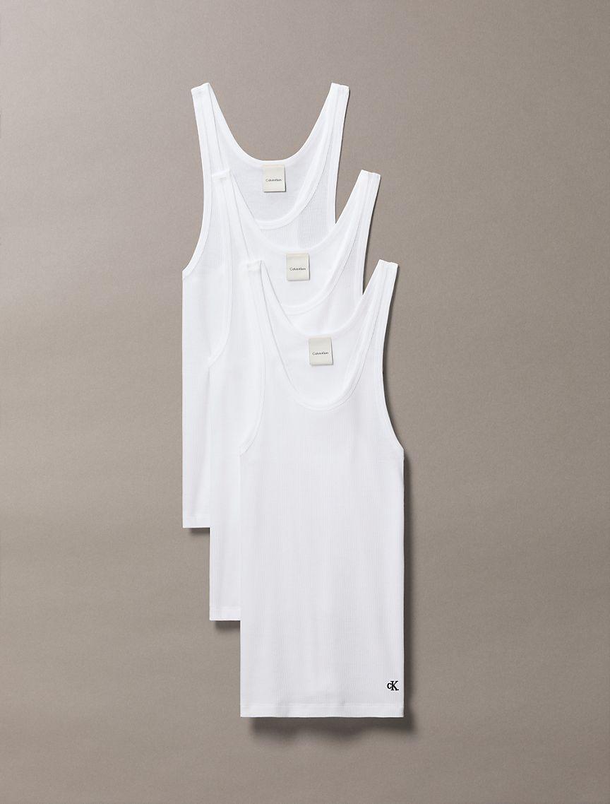 Cotton Ribbed 3-Pack Tank Top Product Image