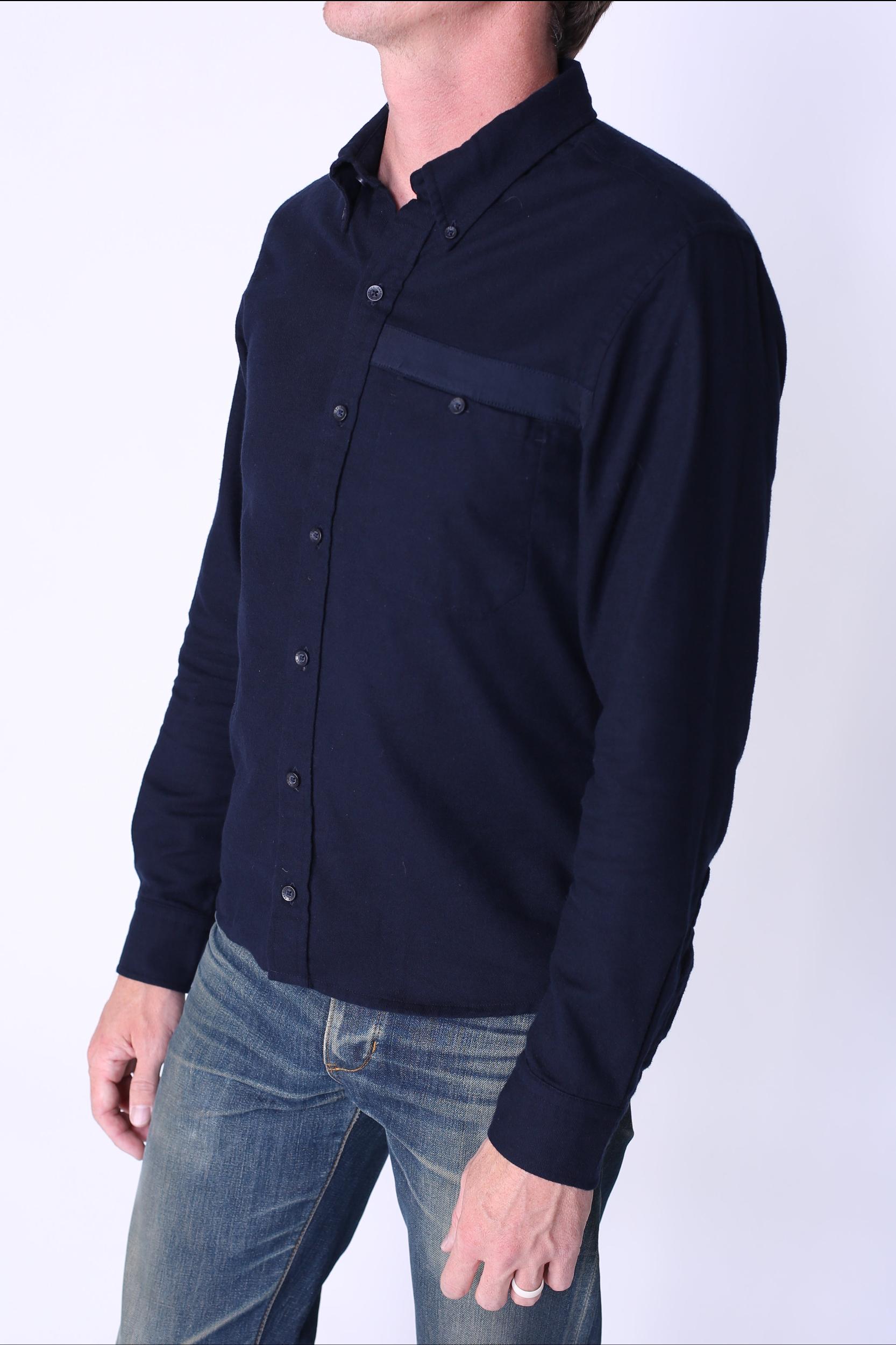 Oxford | Brushed Twill Ink Male Product Image