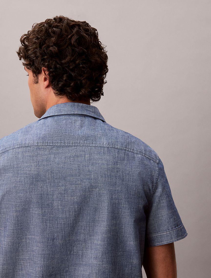 Chambray Classic Button-Down Shirt Product Image